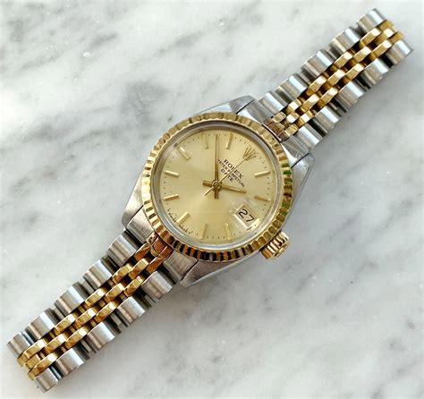 rolex datejust gold ladies|Rolex lady Datejust 26 gold.